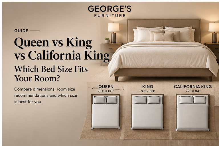 Queen versus King versus California King bed size guide featured image