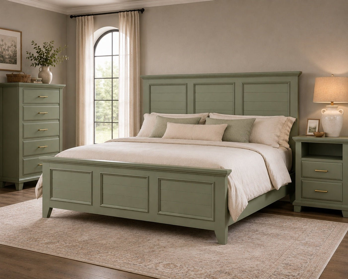 Sage Panel Bed - George's Furniture