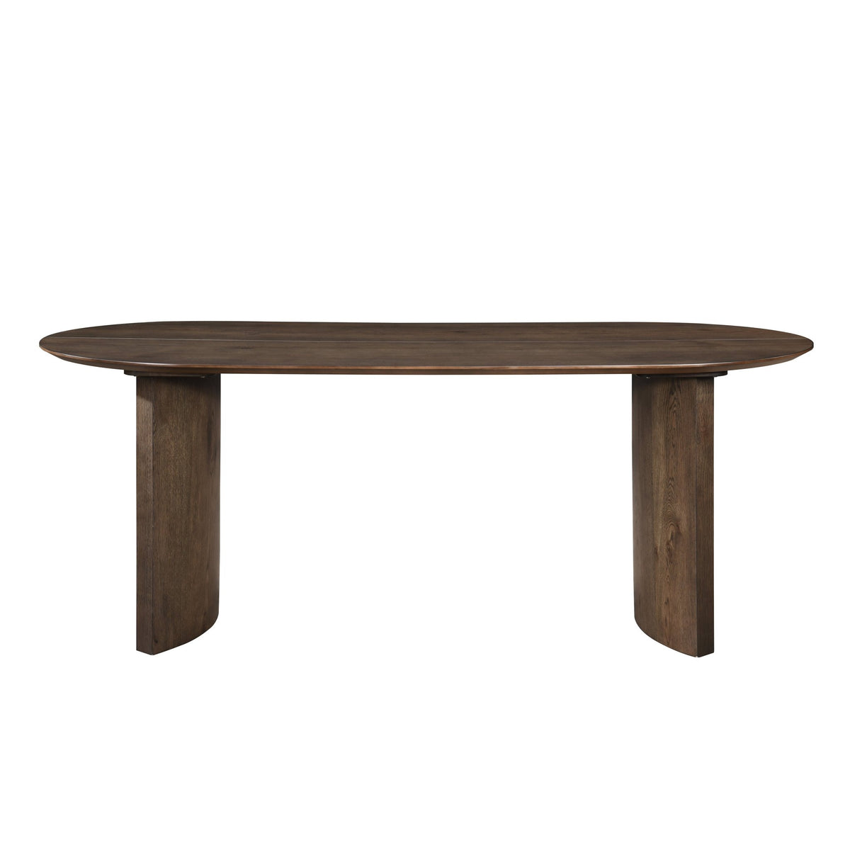 Westhaven 79" Oval Dining Table – Dark Walnut - George's Furniture