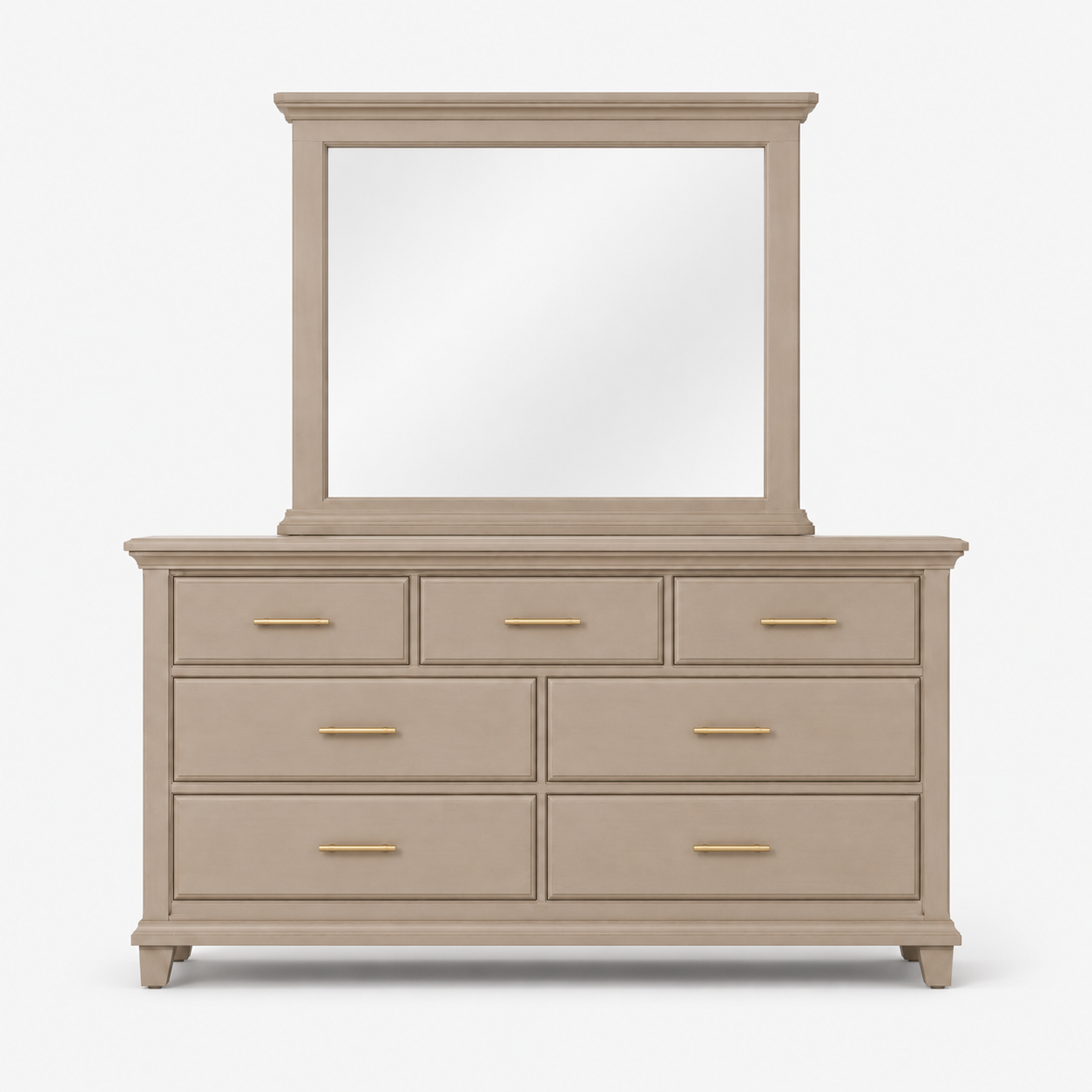 Dune 7-Drawer Dresser with Mirror