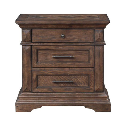 Marvista Walnut 4 Piece Bedroom Set