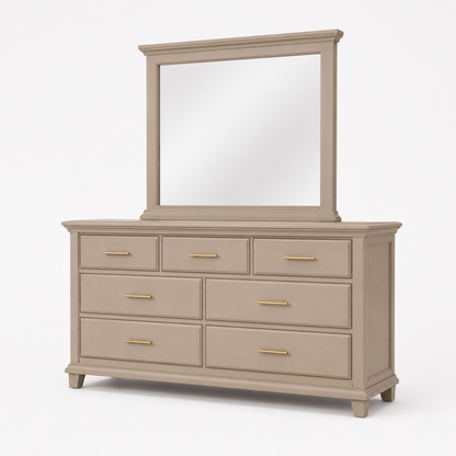 Dune 7-Drawer Dresser with Mirror
