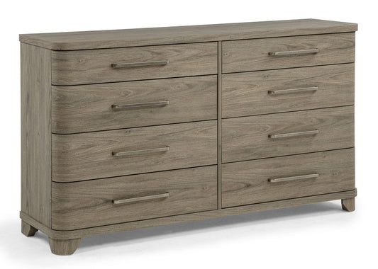 Veranda dresser in a neutral wood finish