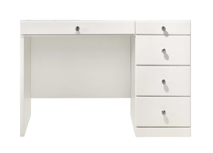 Morgan vanity and Luxo LED mirror in white finish