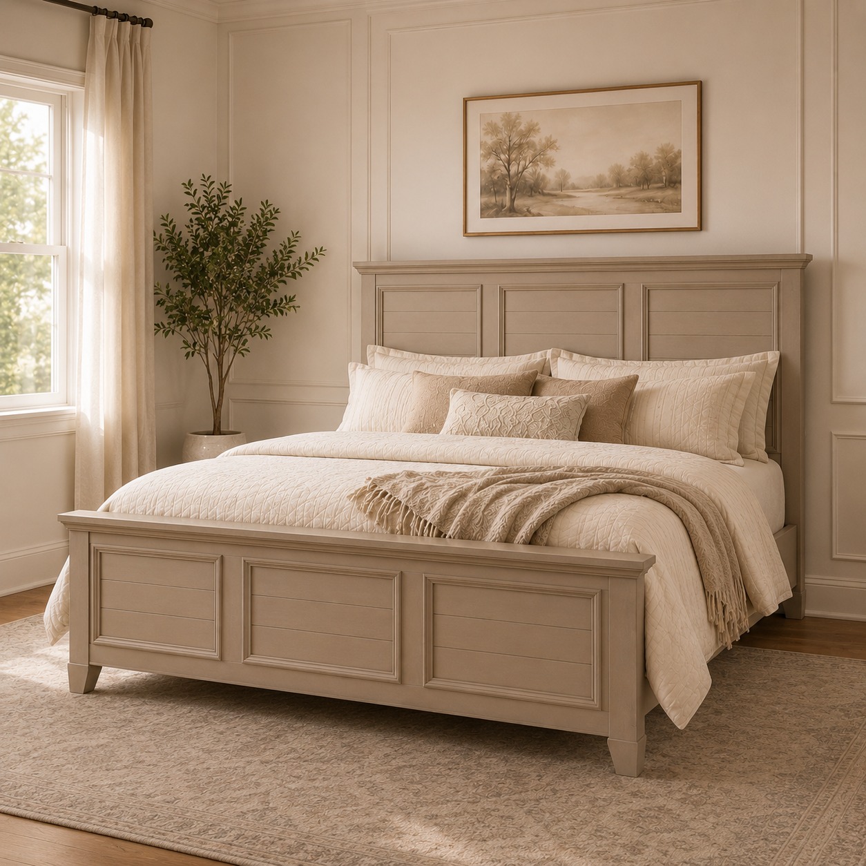 Dune Panel Bed