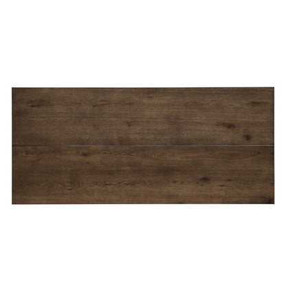 Kody 79 inch dining table, top and base detail