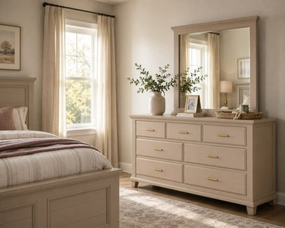 Dune 7-Drawer Dresser with Mirror