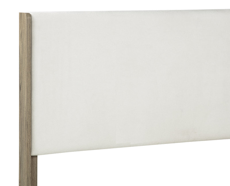 Veranda upholstered bed with upholstered headboard