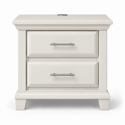 Pearl Classic 2-Drawer Nightstand