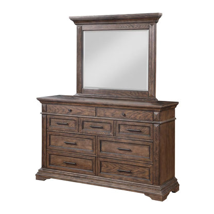 Marvista Walnut 4 Piece Bedroom Set