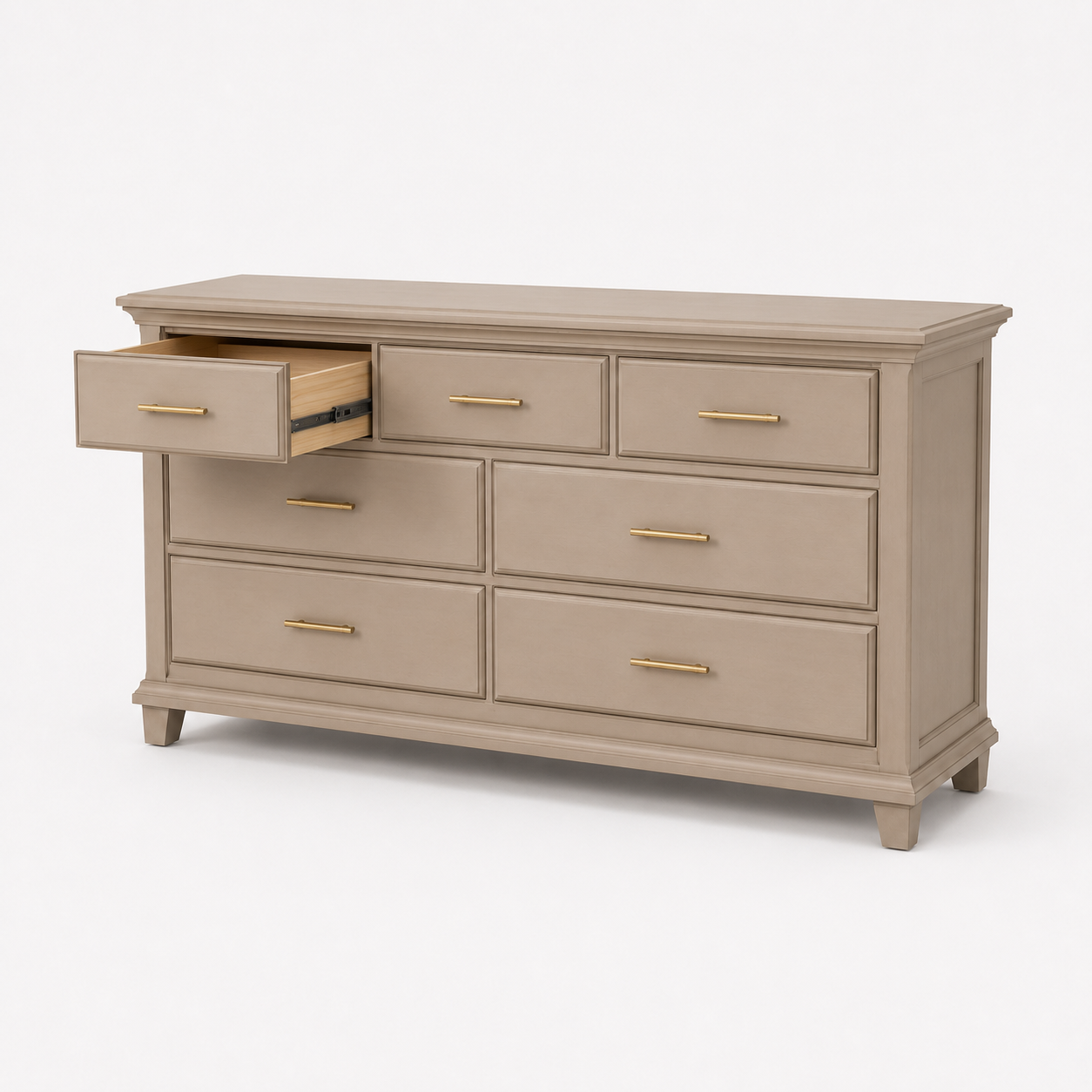 Dune 7-Drawer Dresser with Mirror