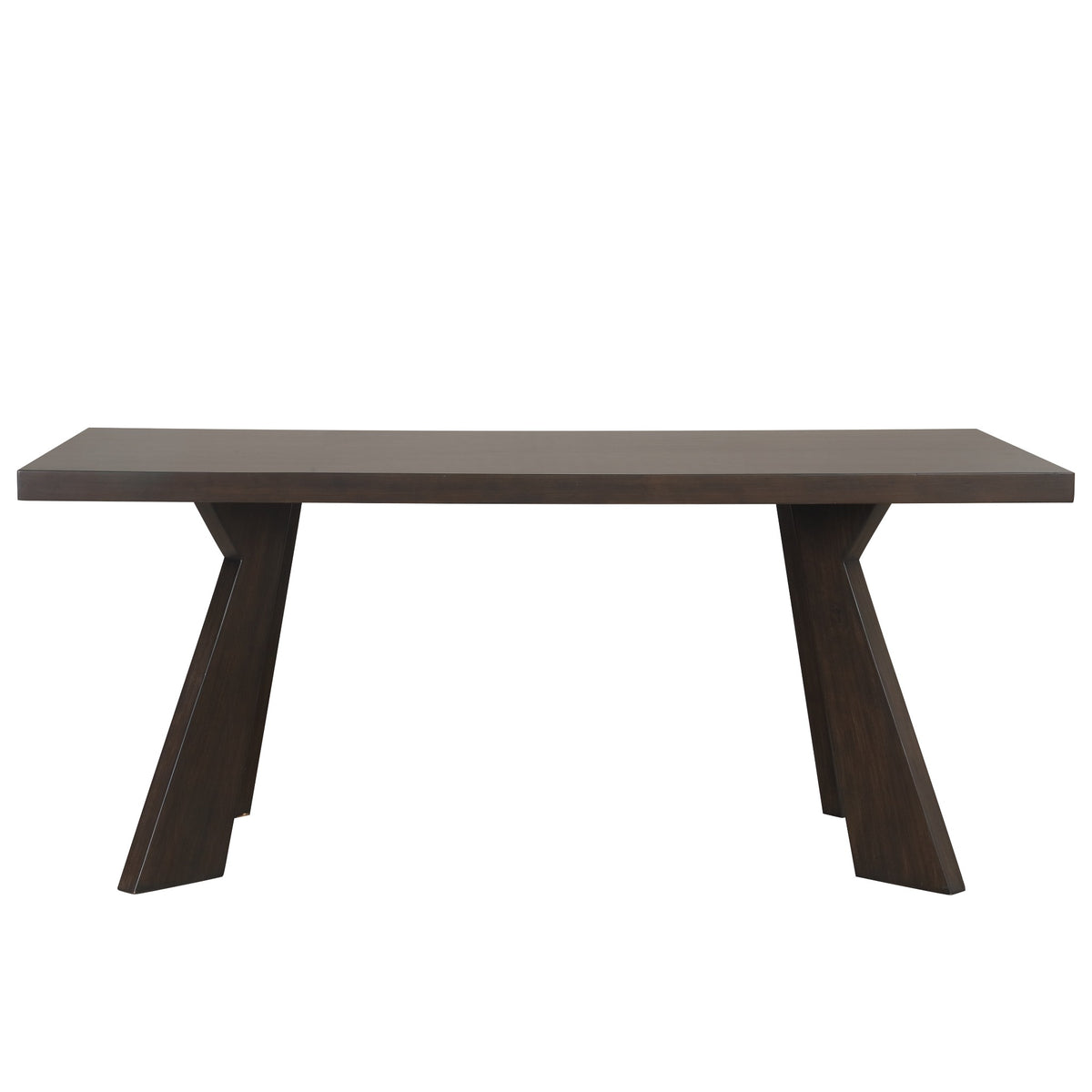 Chestnut Ridge 72 inch dark brown dining table