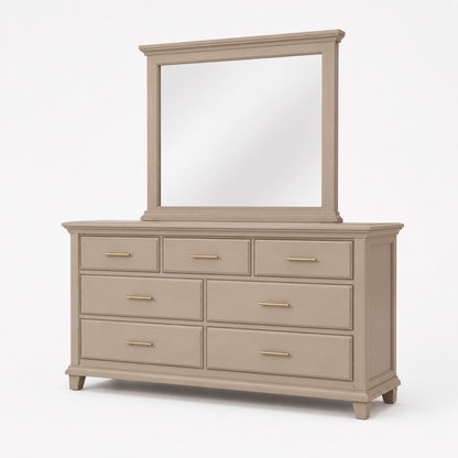 Dune 7-Drawer Dresser with Mirror - George's Furniture