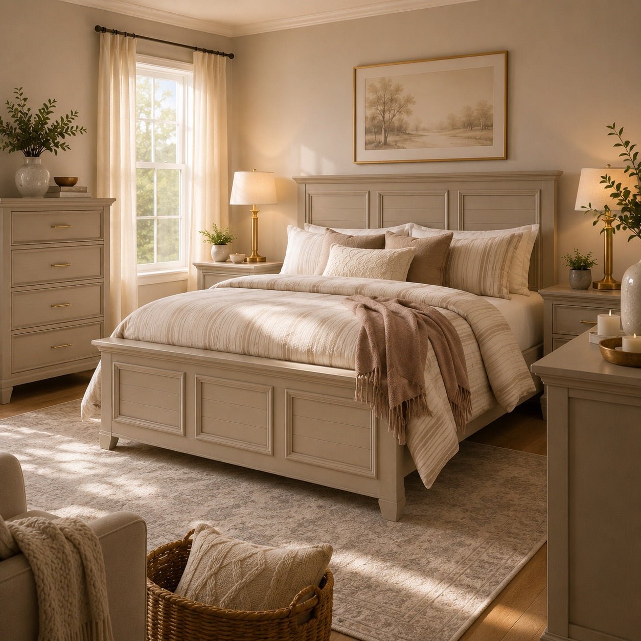 Dune Panel Bed - George's Furniture