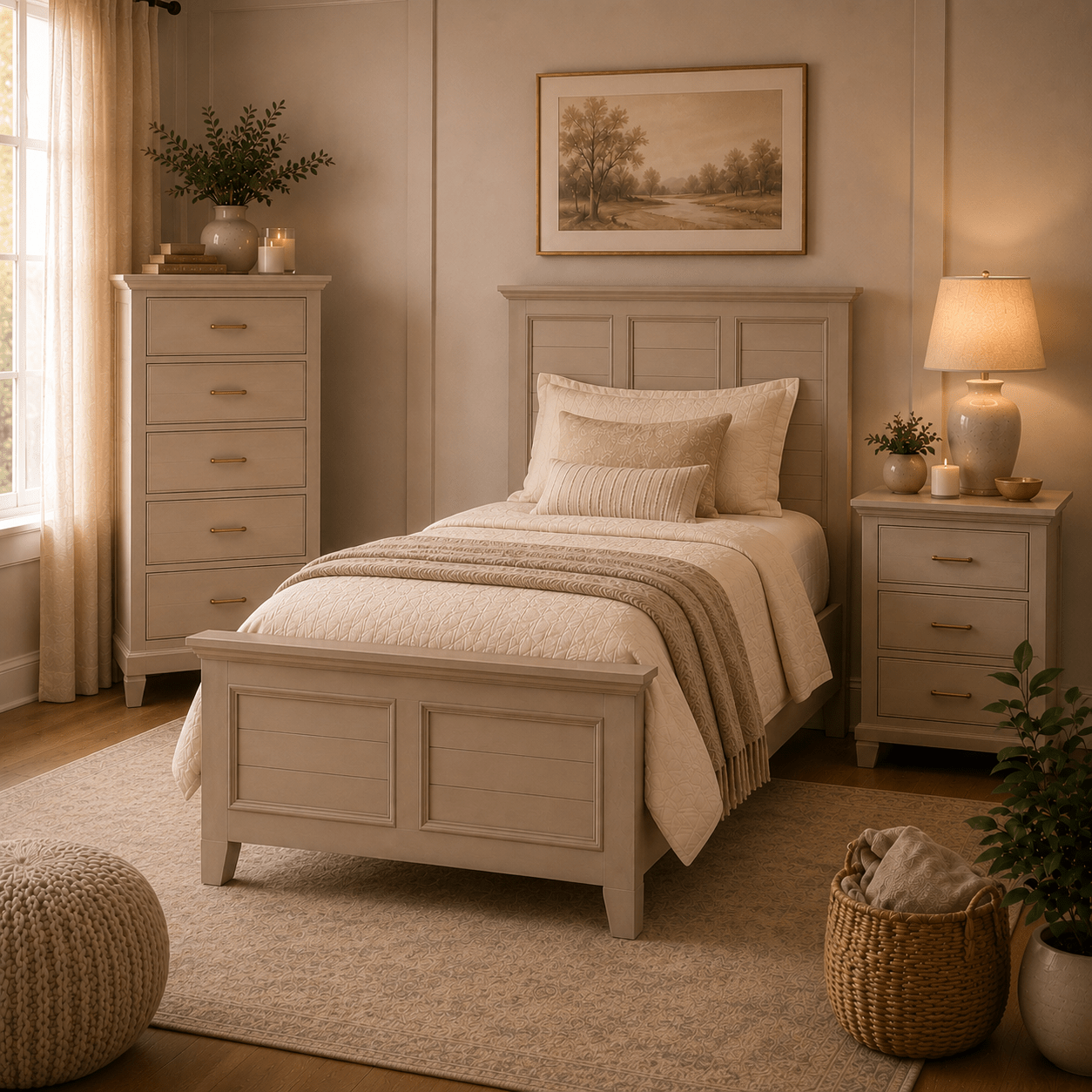 Dune Panel Bed - George's Furniture