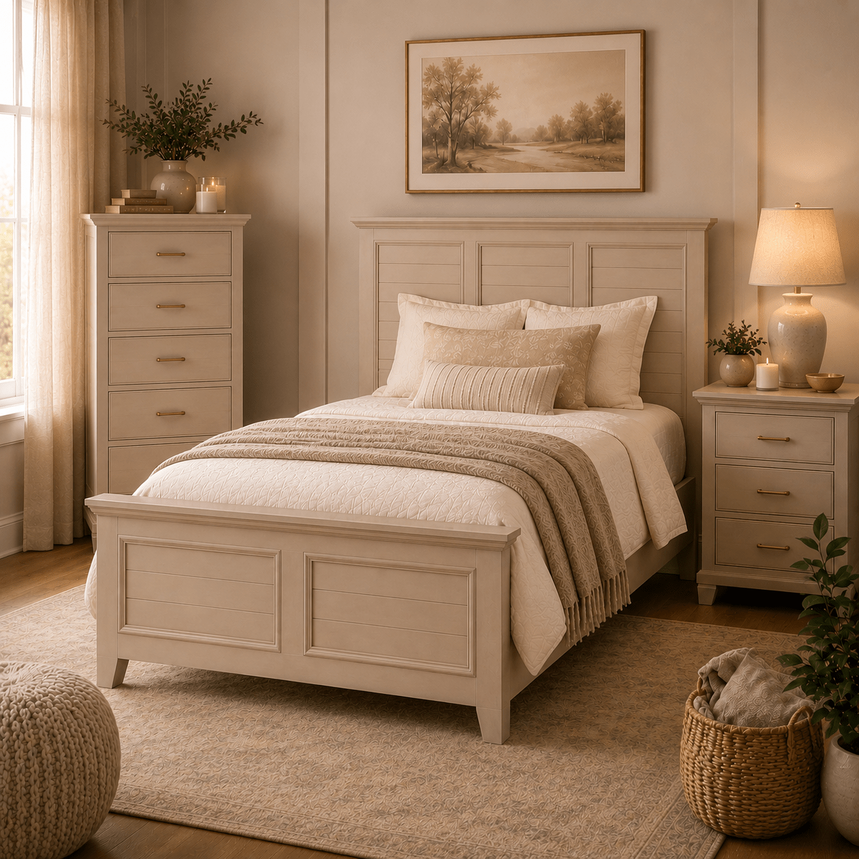 Dune Panel Bed - George's Furniture