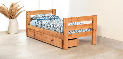 Durango 2-Drawer Solid Pine Storage Unit - George's Furniture