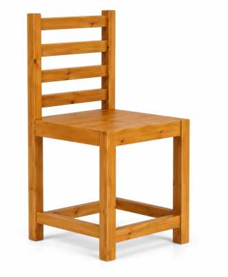Durango solid pine desk chair in Natural finish