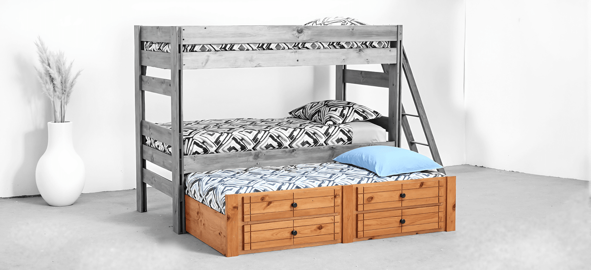 Durango Solid Pine Trundle Bed - George's Furniture