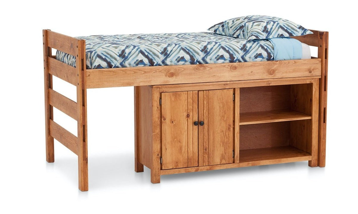 Durango Twin Junior Solid Pine Loft Bed - George's Furniture