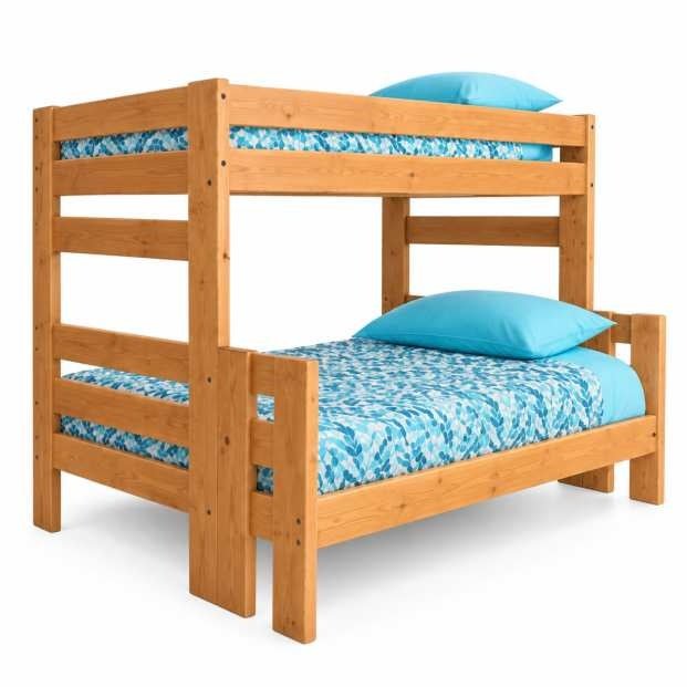 Durango Twin/Full Solid Pine Bunk Bed - George's Furniture