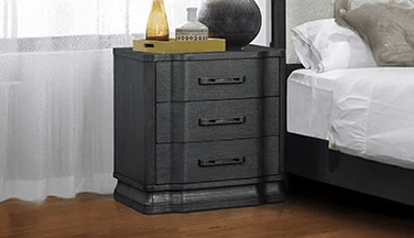 Gatsby 2 Drawer Bedside Table - George's Furniture