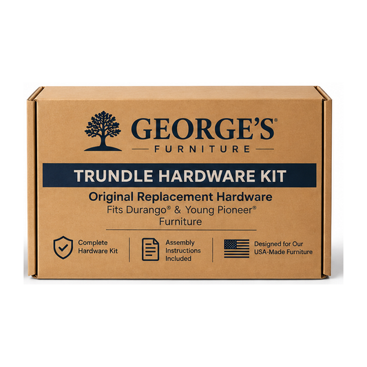 George's Furniture Trundle Hardware Kit box for Durango and Young Pioneer trundles
