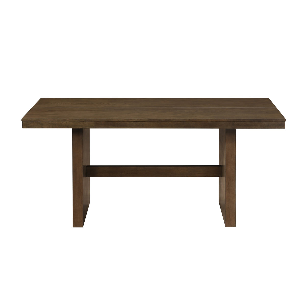 Kody 79 inch counter height dining table in dark walnut, alternate view