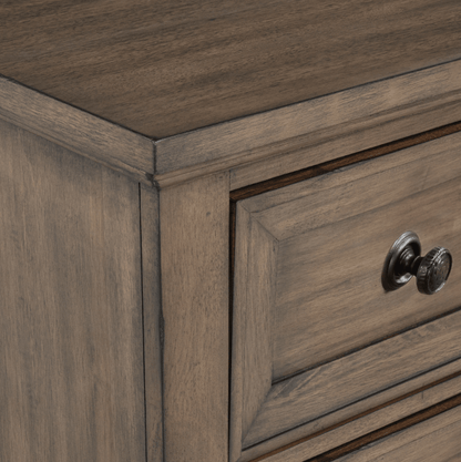 Marabella Mocha 2 Drawer Nightstand - George's Furniture