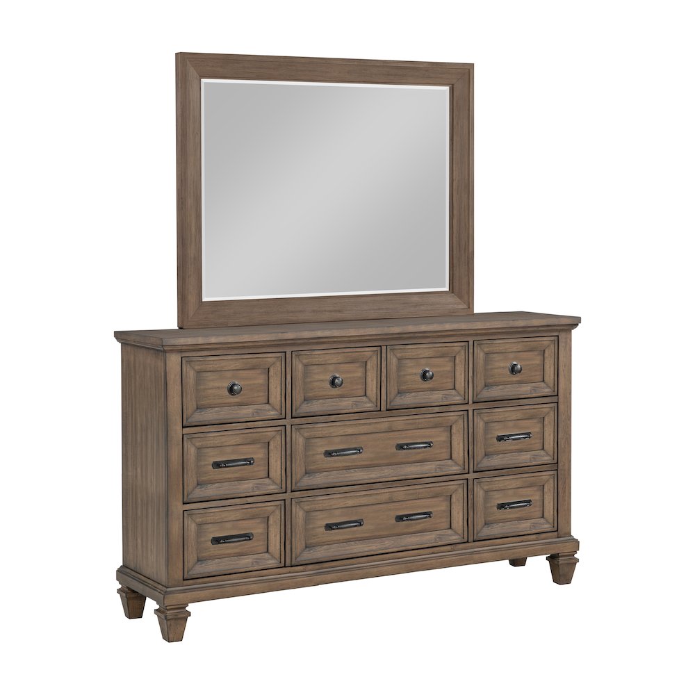 Marabella Mocha 4 Piece Bedroom Set - George's Furniture
