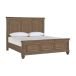 Marabella Mocha Panel Bed Frame - George's Furniture