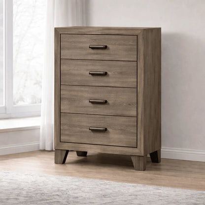 Millie 4 - Drawer Chest – Bedroom Chest | Modern Bedroom Storage - George's Furniture