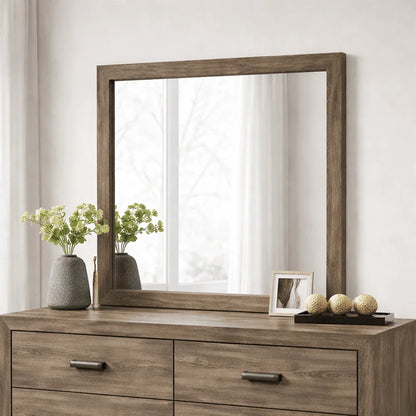 Millie Bedroom Mirror – Wood Dresser Mirror - George's Furniture