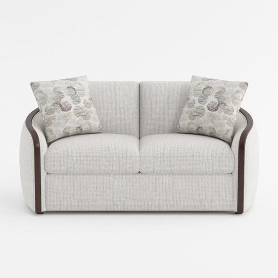 Loom beige chenille loveseat features video