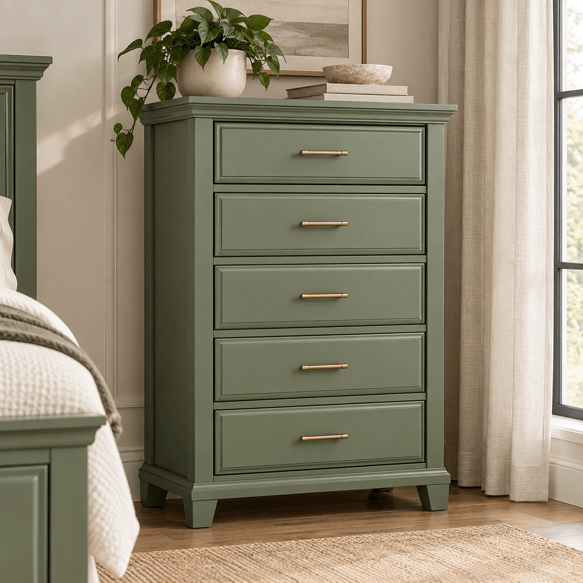 Sage 5-Drawer Chest - George's Furniture