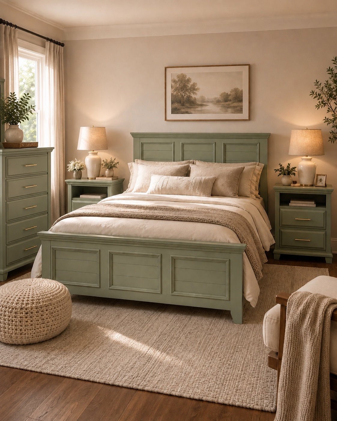 Sage Panel Bed - George's Furniture