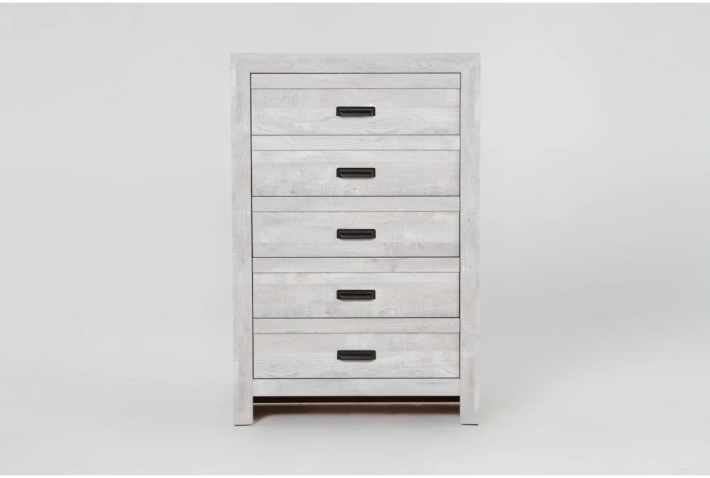 Solara 5 Drawer Chest – Light Oak Bedroom Storage - George's Furniture