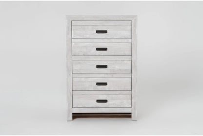 Solara 5 Drawer Chest – Light Oak Bedroom Storage - George's Furniture