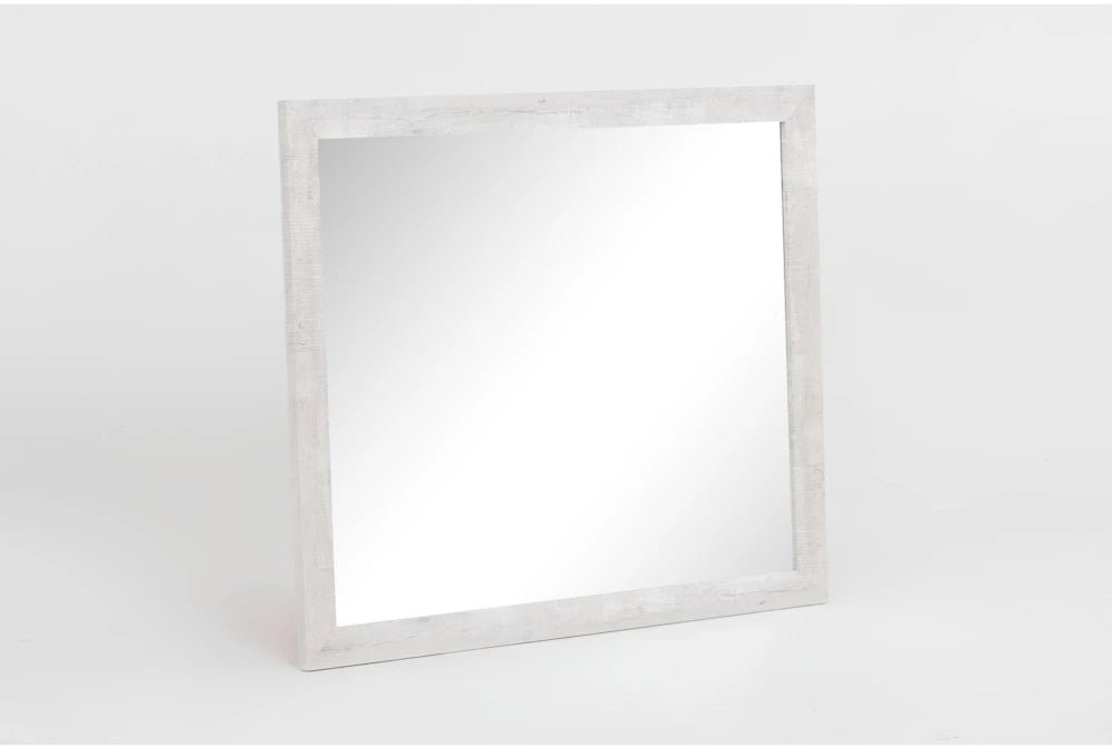 Solara Light Oak Bedroom Mirror – Modern Dresser Mirror - George's Furniture