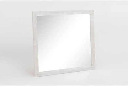 Solara Light Oak Bedroom Mirror – Modern Dresser Mirror - George's Furniture