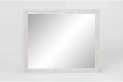 Solara Light Oak Bedroom Mirror – Modern Dresser Mirror - George's Furniture