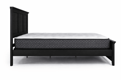 Vanta Black Solid Wood Bed Frame - George's Furniture