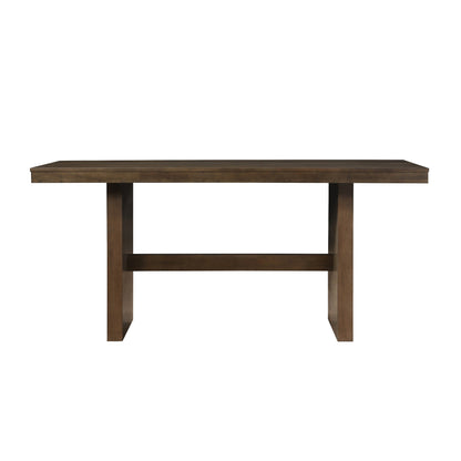 Westhaven 79" Counter-Height Dining Table – Dark Walnut - George's Furniture