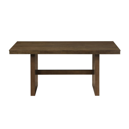 Westhaven 79" Counter-Height Dining Table – Dark Walnut - George's Furniture