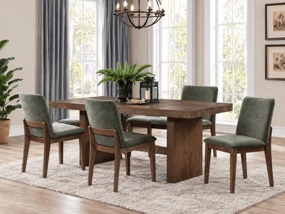 Westhaven 79" Rectangle Dining Set – Dark Walnut - George's Furniture